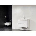 BRAUER Adore Florence meuble de salle de bains 80cm blanc brillant sans miroir SW17781