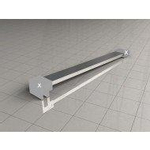 Wiesbaden barre de stabilisation détachable 120cm chrome SW10433