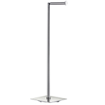 Smedbo porte-rouleaux de papier toilette autoportant base carrée chrome SW421809