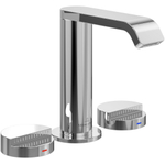 Villeroy & Boch Dawn wastafeluitloop set - zonder pop up afvoergarnituur - wandmontage afbouwdeel - hoogglans chroom SW974306