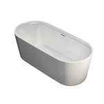 Baignoire îlot Riho Modesty 170x76cm Acrylique blanc SW523341