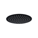 Fortifura Calvi Hoofddouche - 25cm - rond - 7mm - mat zwart SW720553