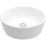 Villeroy & Boch Architectura vasque à poser 45x45x15,5cm - Ronde sans trop-plein Blanc Alpin brillant Céramique SW762338