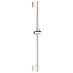 Hotbath Barre de douche - 90cm - ABS - nickel brossé (inox) SW20699