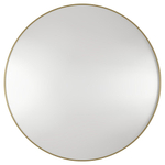 Miroir Haceka Deco - 80x80cm - rond - or brossé SW1102383