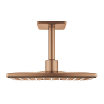 GROHE Rainshower SmartActive 310 Cube Douche de tête - 31x31cm - 2 types de jets - bras de plafond 14.2cm - warm sunset brossé SW484576