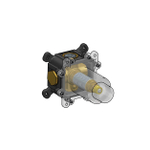 Hotbath Cobber Inbouwdeel stopkraan - met doorstroom - zwart SW975999