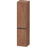 Duravit Ketho.2 Hoge kast - met 2 deuren - 40x176x36cm rechts - met tip onnoten - mat noten (hout) SW772605