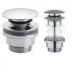 Saniclass klikwaste afvoerplug - 5/4" - chroom SW1175