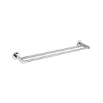 Adema Rise Porte-serviettes double - 60 cm - assorti à Grohe Chrome SW1472882