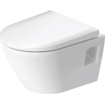 Duravit D-neo Wandcloset - diepspoel - rimless - 37x48x40cm - glans wit SW640515