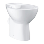 Grohe Bau Closetpot - diepspoel - spoelrandloos - PK - 35.6x51.5cm - 6/3 liter - wit SW197123