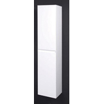 INK armoire de salle de bains 35x35cm 2 portes ouvrant à gauche/droite sans poignée laqué SW21259