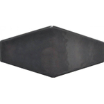 Terravito Bedoro carreau mural - 10x20cm - 8.5mm - Rectangle - Anthracite Brillant SW536586