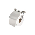 Haceka Ixi Porte rouleau papier toilette avec abattant polished chrome SW21772