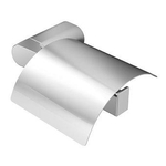 Geesa Wynk dérouleur de papier toilette droit avec clapet chrome GA68116