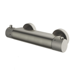 Hotbath Cobber X Thermostatische douchemengkraan - geborsteld nikkel (RVS) SW440776
