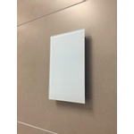 Sunshower grille de ventilation 13x13cm pour Pure et Pure Xl et Deluxe verre blanc SW108323