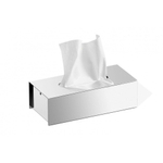 Zack Puro Boîte à mouchoirs 8X25X12cm Inox poli miroir SW23575
