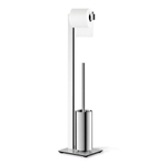 Zack LINEA Porte-brosse WC - 73x15x18cm - autoportant - acier inoxydable poli miroir SW23518