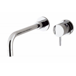 Crosswater Kai Inbouw wastafelkraan - 2 gats - met inbouwdeel - hoogglans chroom SW84109