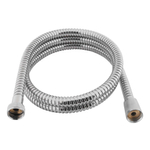 Crosswater Shower Hose 8mm x 1.5m Chrome SW24627