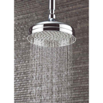 Crosswater Belgravia Douche de tête - ronde - 20cm - adaptée au bras de plafond/mural - chrome SW24454