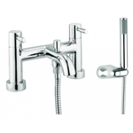 Crosswater Fusion mitigeur de baignoire sur pied avec ensemble de baignoire chrome SW20961