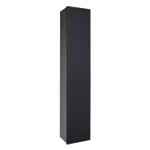 Best Design Blanco Black Armoire colonne haute 180x35cm gauche ou droite Noir mat SW279898