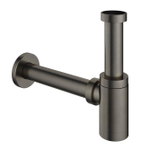 Hotbath Mate Fonteinsifon rond - verouderd ijzer (zwart) SW74417