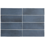 Equipe Ceramicas Premium Koko Carrelage mural et sol - 15x5cm - 8mm - Bleu foncé SW1151766