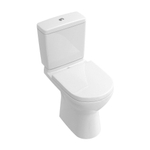 Villeroy & Boch O.novo Cuvette pour pack avec abattant et évacuation horizontale ceramic+ Blanc 0124169