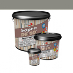 Sopro Mortier à joint pour carrelage de sol et mural Sopro DF 10 Flexible gris béton n° 14 5kg Gris SW359688