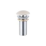 Fortifura Calvi Verlengde Klikwaste Afvoerplug - keramiek - beige SW1233534