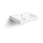 Clou Wash Me lavabo 50x42cm sans bonde Céramique Blanc SW9235