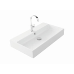 Lavabo Thebalux quadro 80cm céramique 1x cuve 1x trou de robinet SW717303