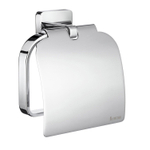 Smedbo Ice porte-papier toilette avec couvercle chromé SW74382
