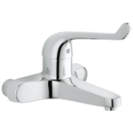 Grohe EuroPro Veiligheidswandkraan - vaste uitloop - chroom 0437507