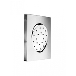 Hotbath Mate Jet bodyjet kantelbaar - inbouw vierkant - geborsteld nikkel (RVS) SW22806