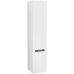 Villeroy & Boch Subway 2.0 Armoire colonne haute 35x165x37cm 2 portes gauche/droite Blanc brillant 1024334