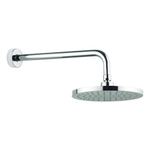Crosswater Fusion Hoofddouche 20cm - rond - inclusief wandarm - hoogglans chroom SW31216
