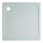 Crosswater Shower Tray receveur de douche - 90x90x4.5cm - carré - blanc SW30864