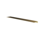 Hotbath &MORE Étagère - 80cm - rails de fixation inclus - Laiton brossé PVD SW1245948