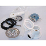 Villeroy & Boch Toebehoren overloopgarnituur - voor gootsteen - Chrome (glans rvs) SW28859