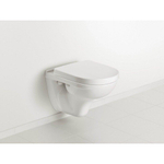 Villeroy & Boch O.novo Compact ensemble encastré avec WC suspendu à bride fermée blanc abattant softclose plaque de commande blanche SW66637