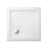 Crosswater Showertray receveur de douche 90x90x4cm carré blanc SW21537