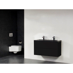 BRAUER New Future Corestone13 Meuble salle de bains 100cm sans miroir noir SW25158