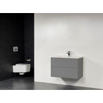 BRAUER New Future Empoli Meuble salle de bains 80cm sans miroir gris SW25117