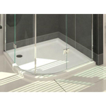 Saniclass Selva Receveur de douche quart de rond 100x100x3.5cm SMC SW23921