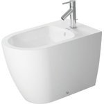 Duravit Starck Me staand bidet 37x60cm met kraangat met overloop mat wit SW358203